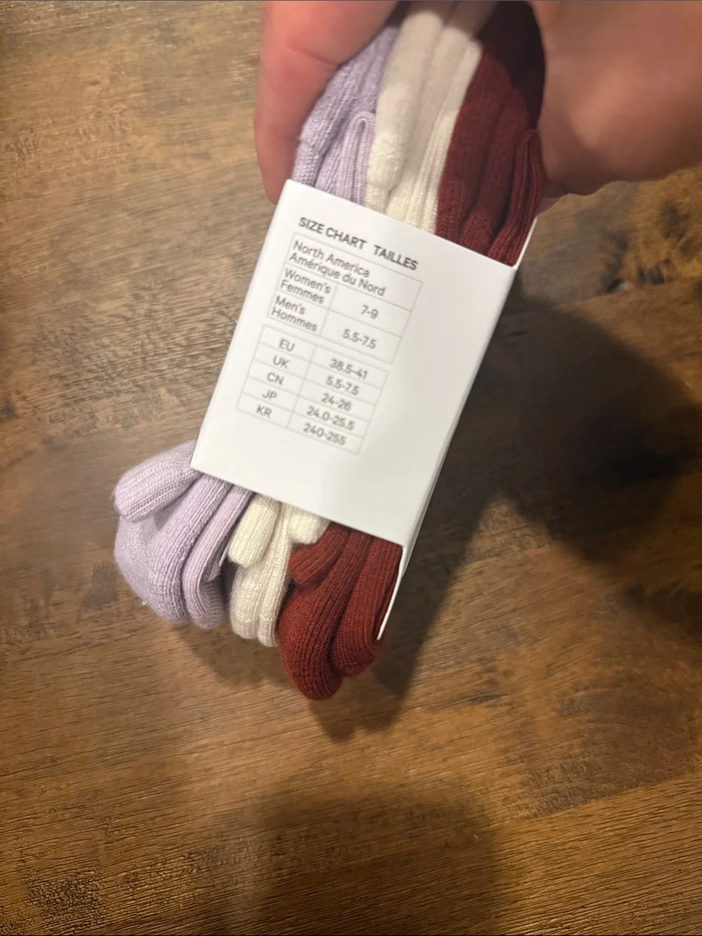 Lululemon daily essential socks 3 pack